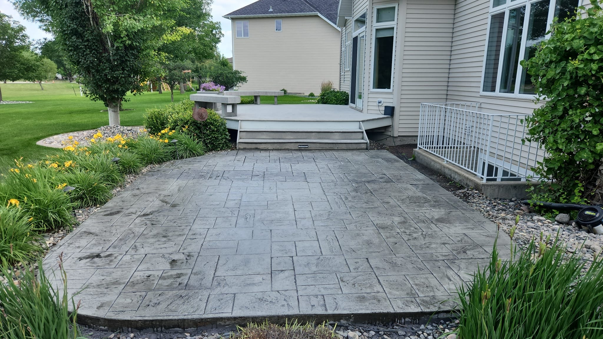 Stamped Concrete Patio